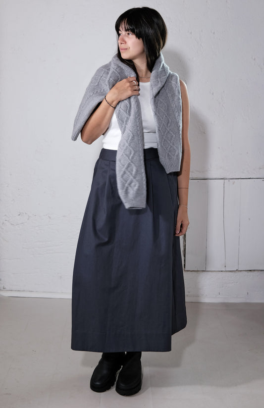 amon 1360600 Luna gabardine skirt