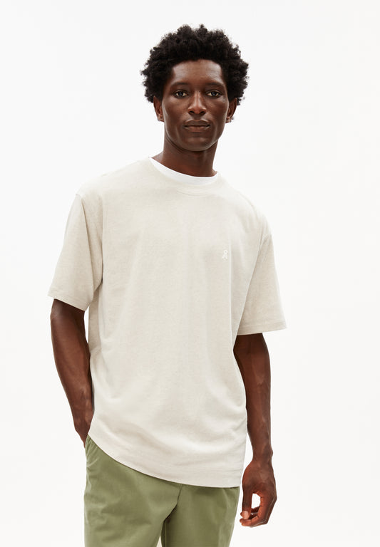 AA MAARKOS LINEN BLEND T-SHIRT Jersey Shirts T-Shirt