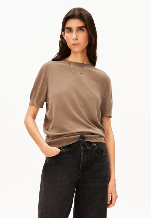 ARMEDANGELS WOMEN FINE S SL KNIT SWEATER Strick T-Shirt