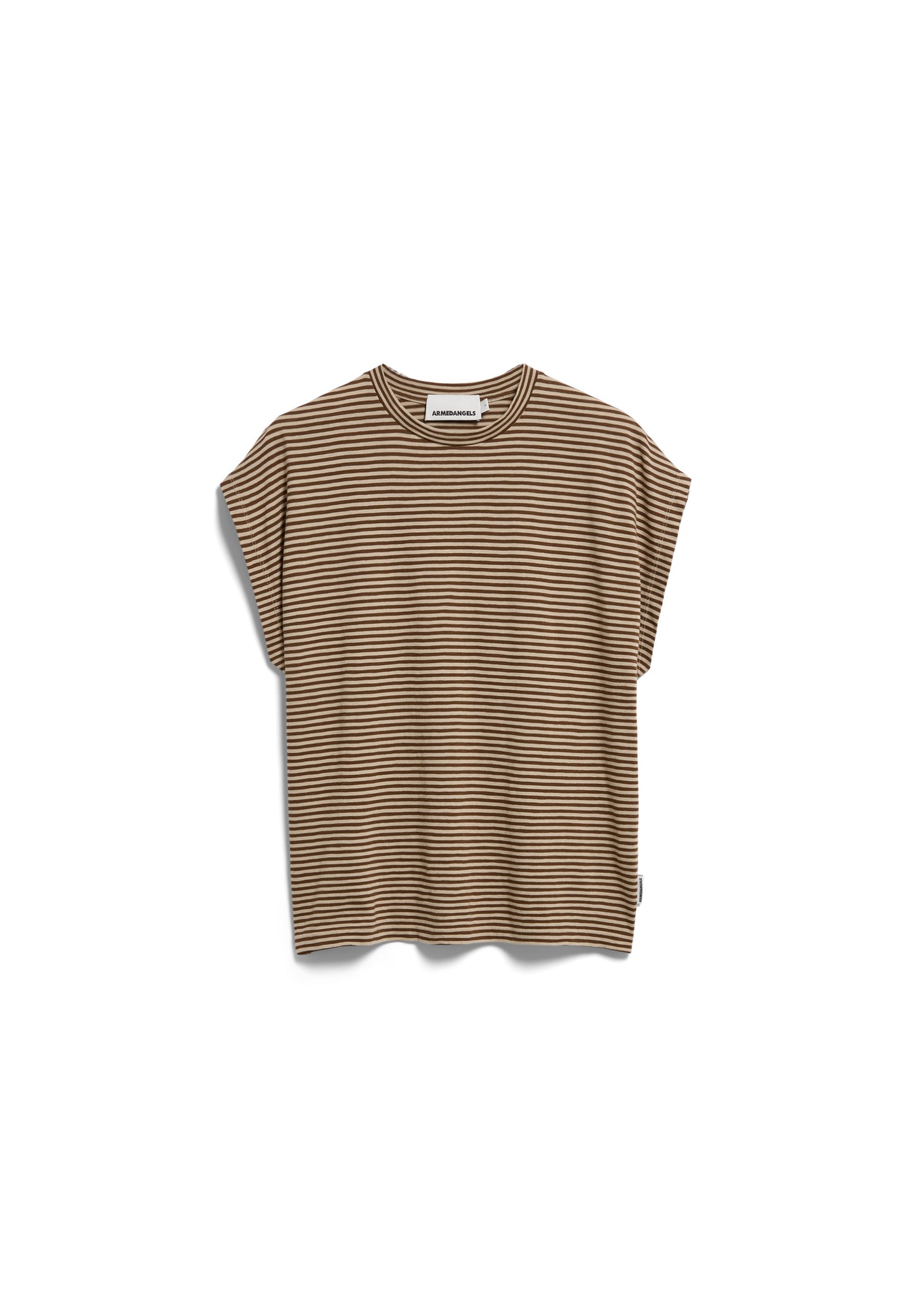 Armedangels SLUB JERSEY STRIPE T-SHIRT S26