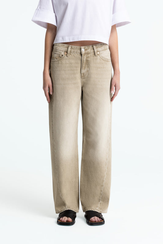 Kings of Indigo JOAN TWIST 7324 RETRO BEIGE WORN
