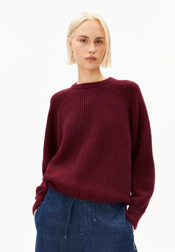 ARMEDANGELS WOMEN RIB KNIT SWEATER Strick Pullover