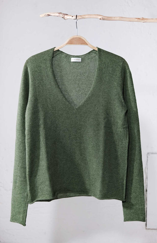 amon 1110203 luna v-neck cloud
