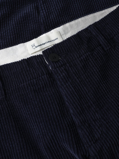 Knowledge Cotton Chuck regular corduroy pants men