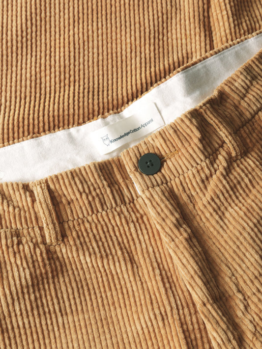 Knowledge Cotton Chuck regular corduroy pants men