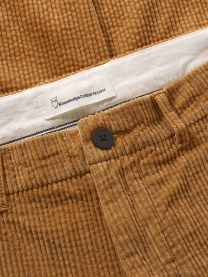 Knowledge Cotton Chuck regular corduroy pants men