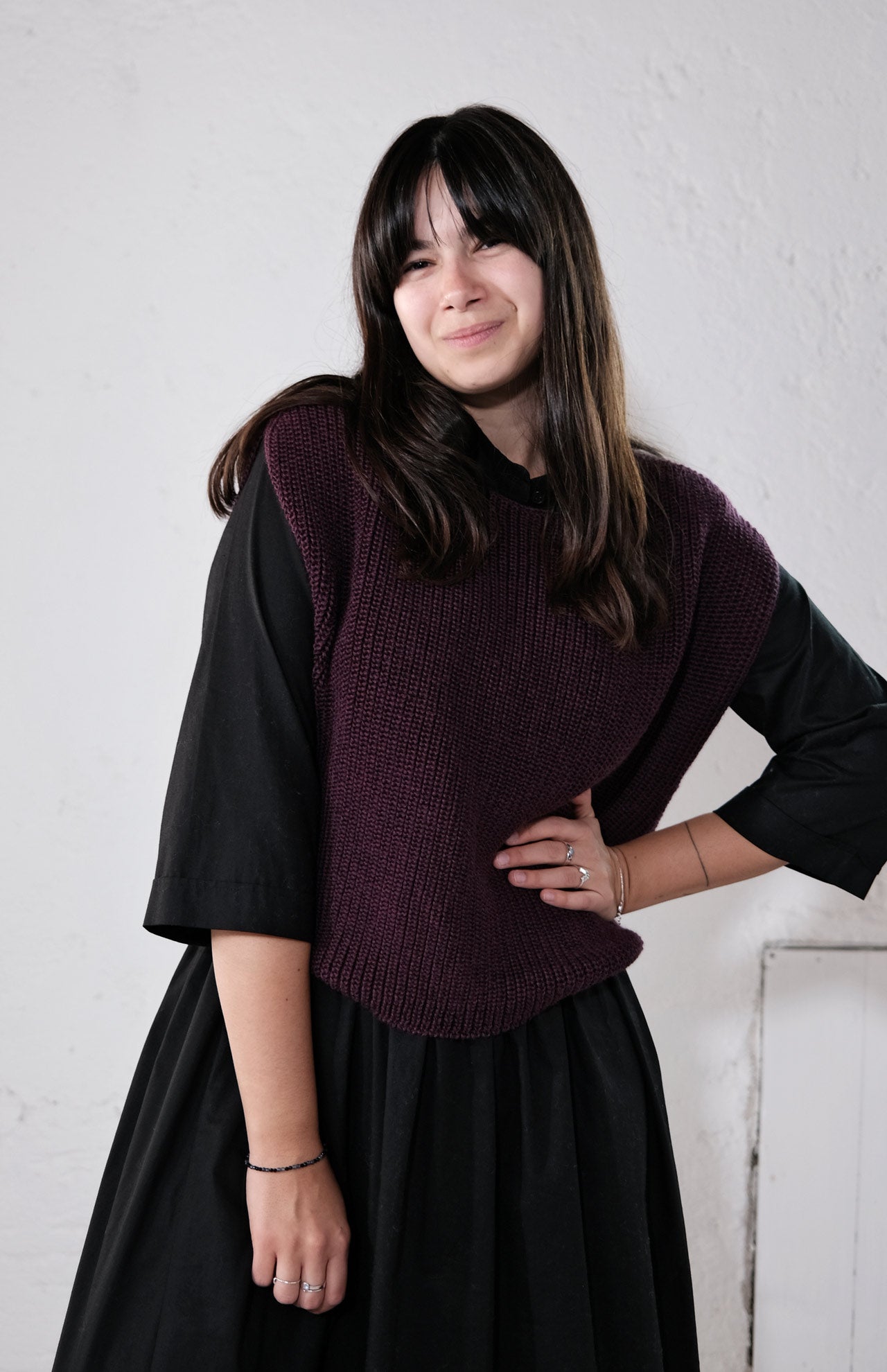 amon 1111906 soft merino warm slip over