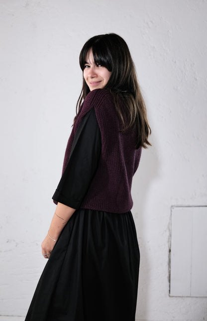 amon 1111906 soft merino warm slip over