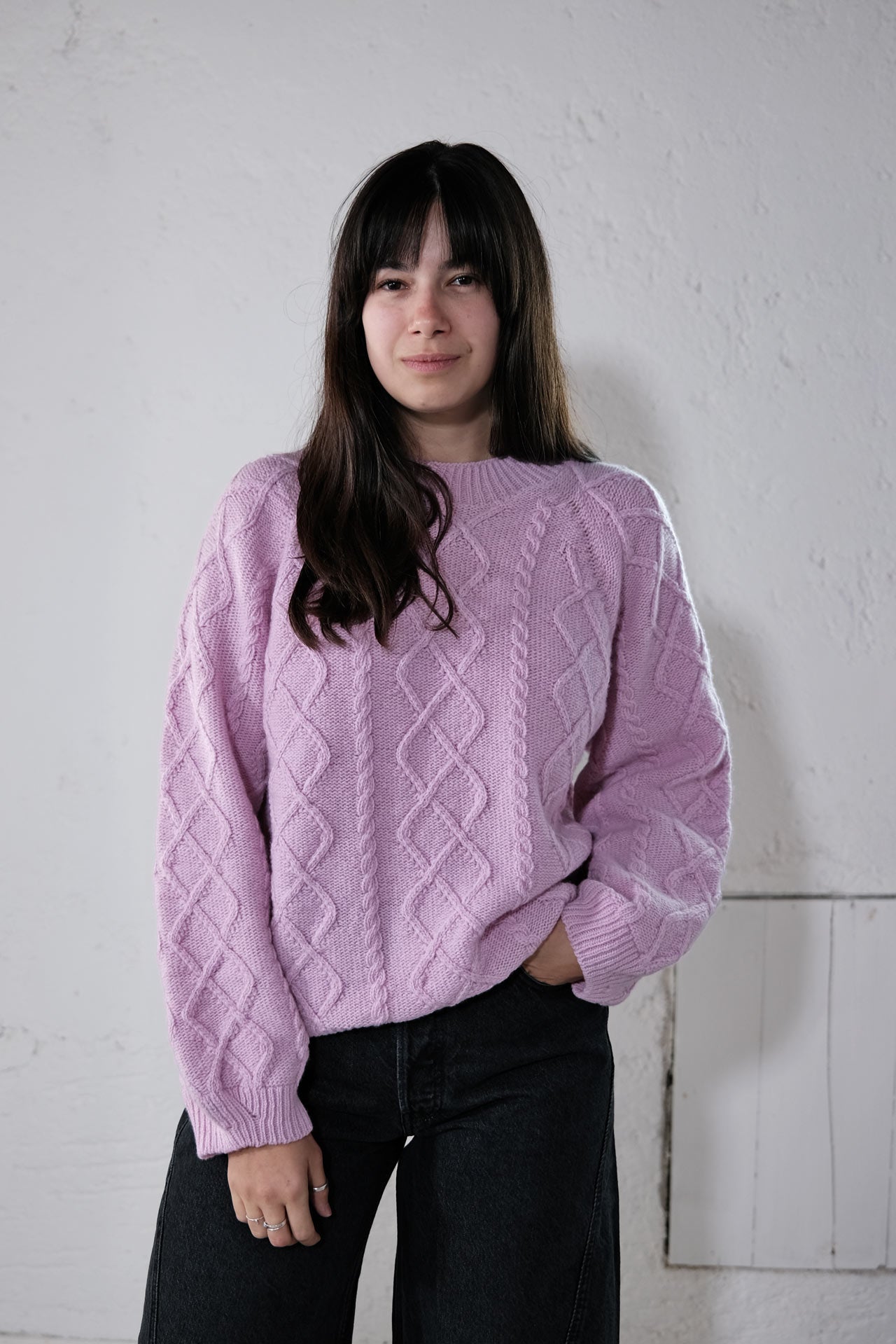 amon 1113001 Cashwool cable sweater