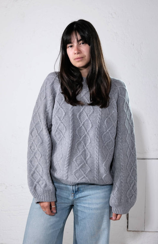 amon 1113001 Cashwool cable sweater