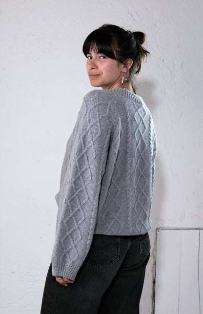 amon 1113001 Cashwool cable sweater