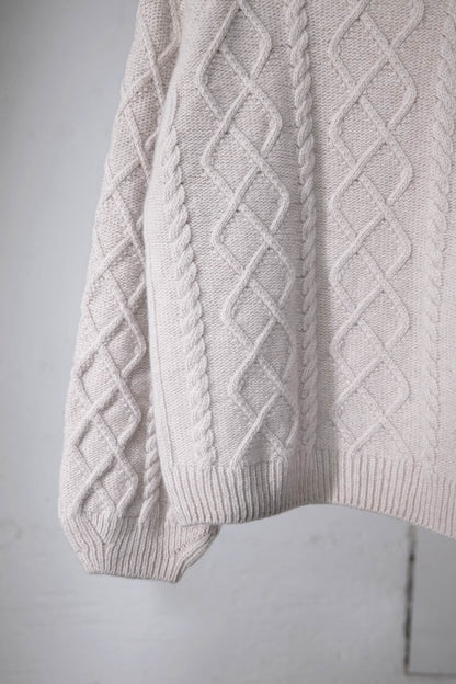 amon 1113001 Cashwool cable sweater