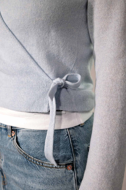 amon 1120220 short wrap cardigan