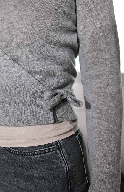 amon 1120220 short wrap cardigan