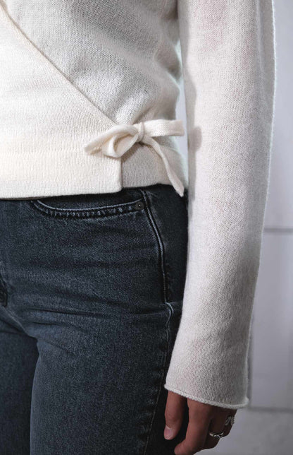 amon 1120220 short wrap cardigan