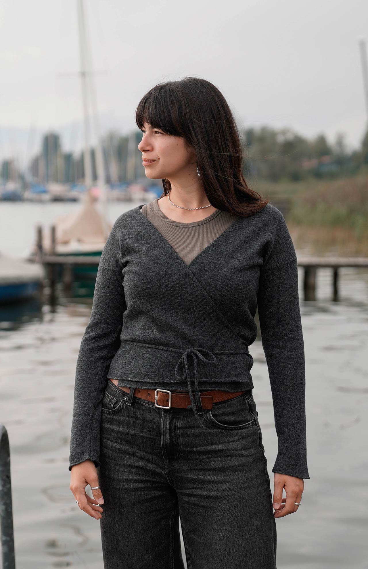 amon 1120229 Wrap Jacket