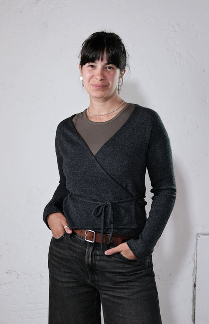 amon 1120229 Wrap Jacket