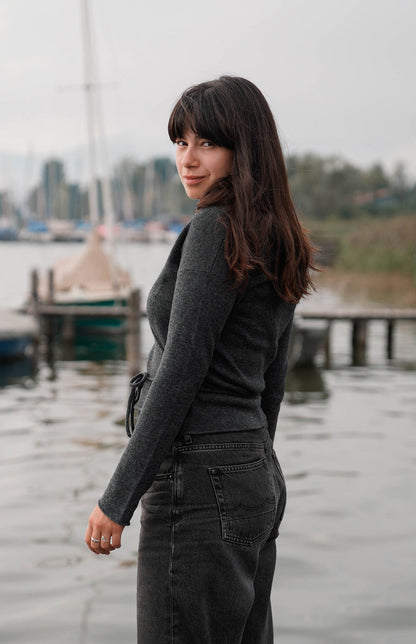 amon 1120229 Wrap Jacket