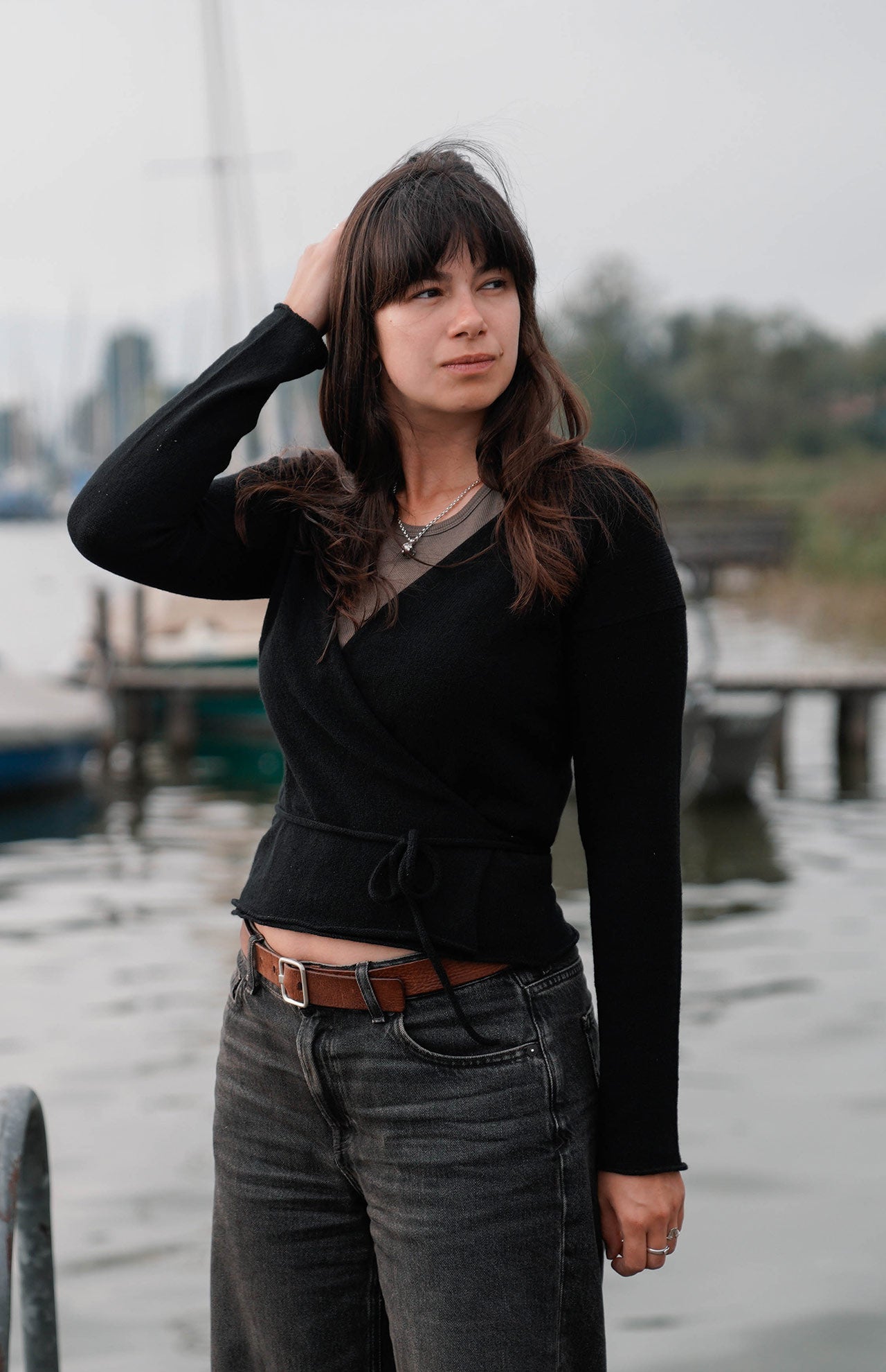 amon 1120229 Wrap Jacket