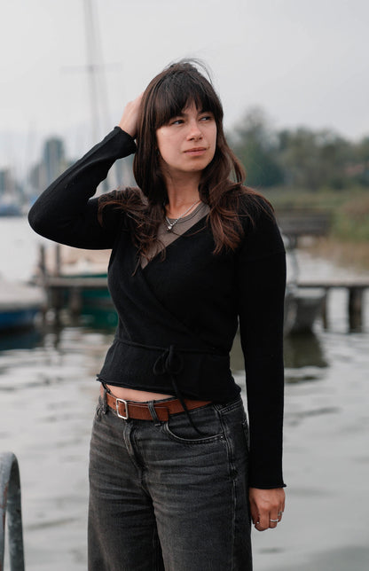 amon 1120229 Wrap Jacket