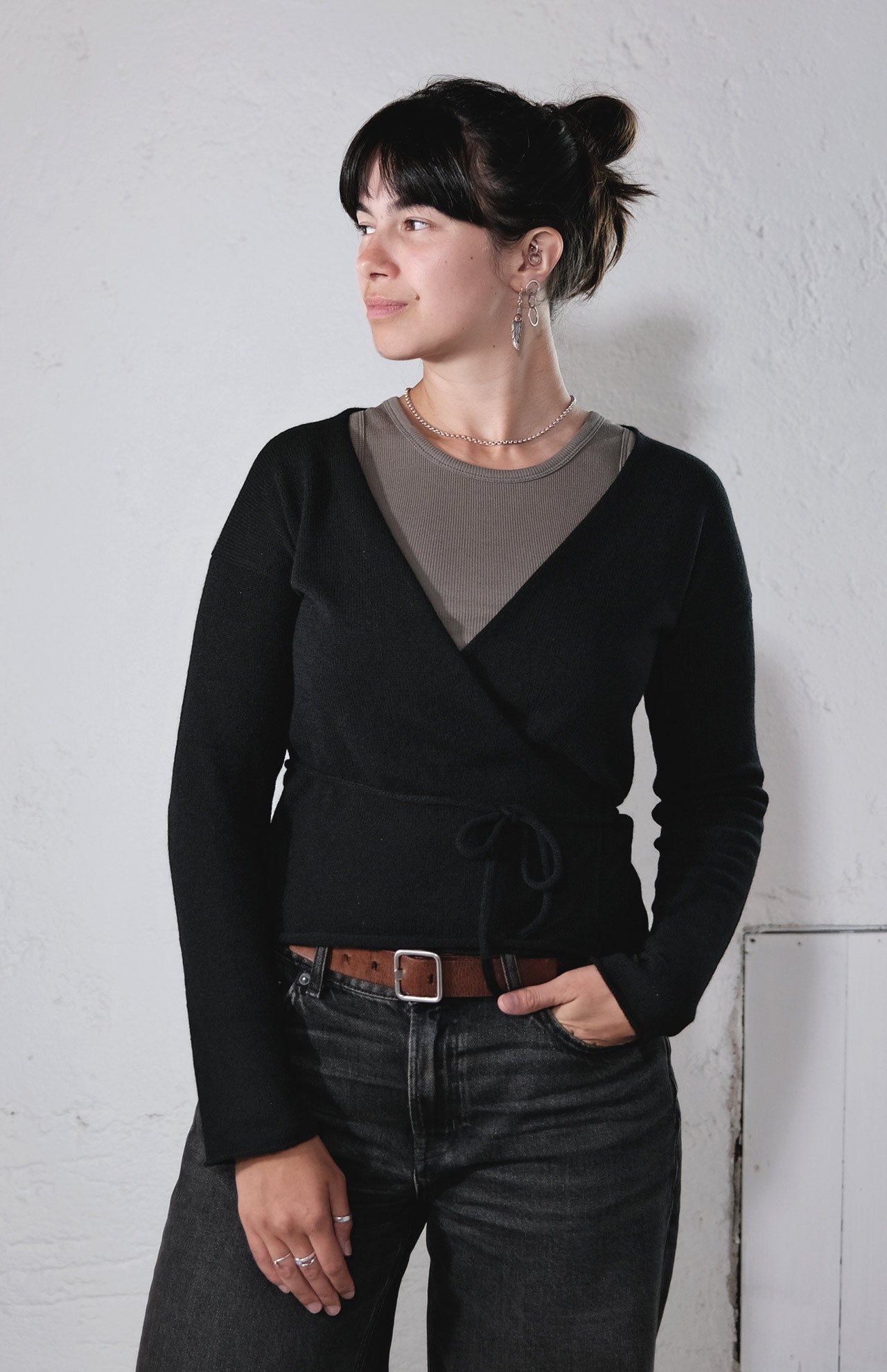 amon 1120229 Wrap Jacket