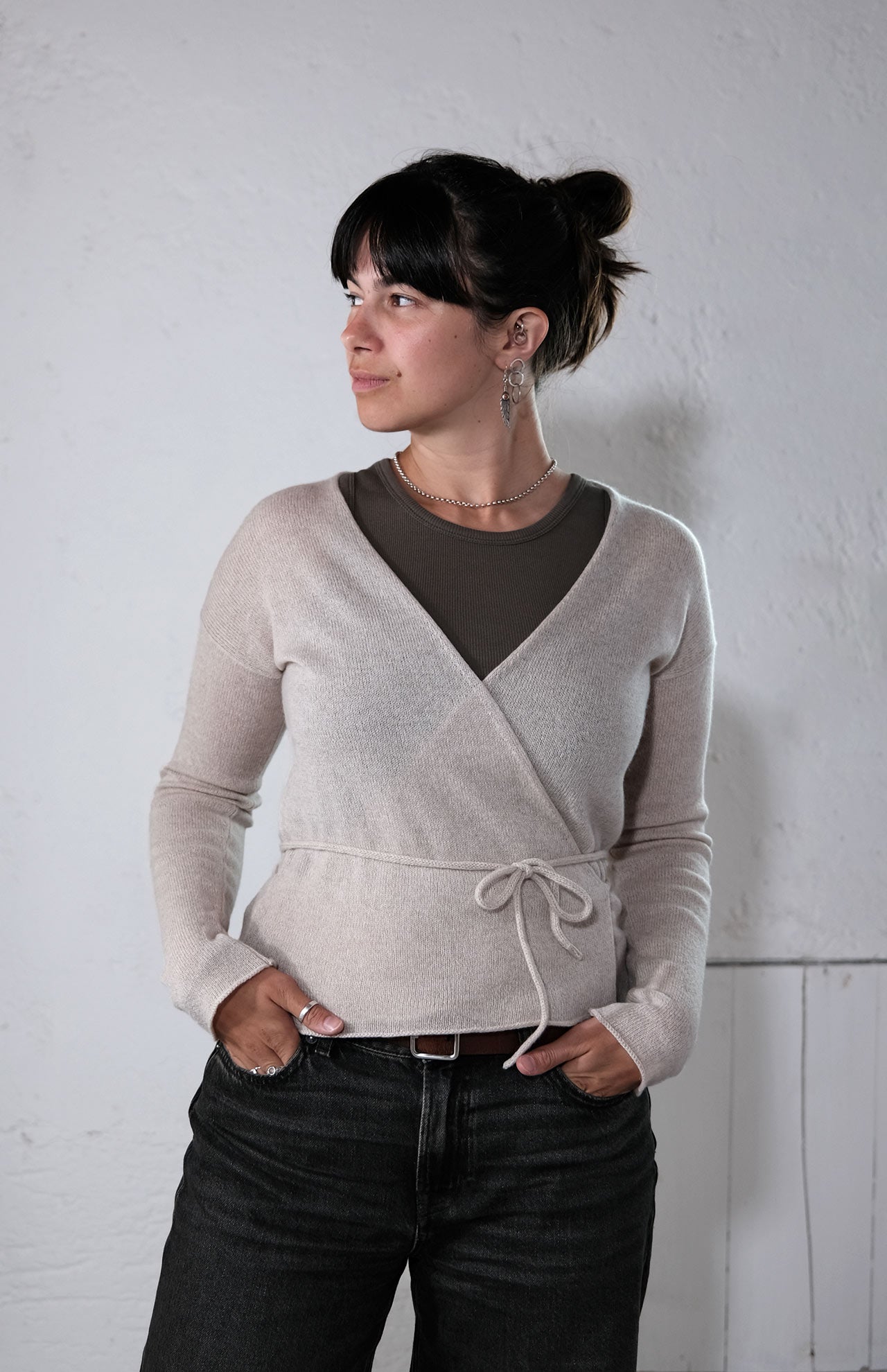 amon 1120229 Wrap Jacket