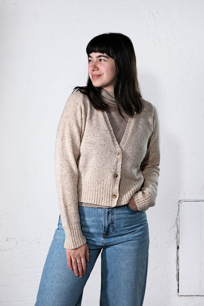 amon 1121409 Tweed short cardigan