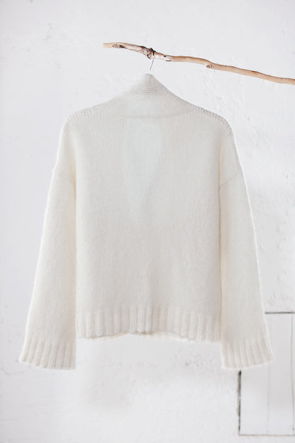 amon 1121511 Fluffy shawl cardigan