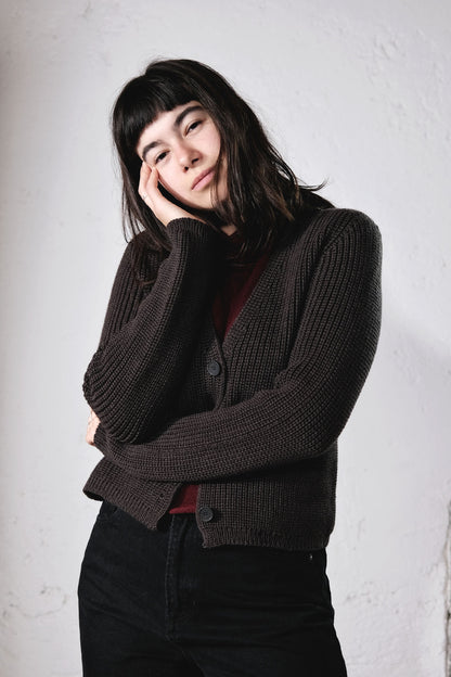 amon 1121901 soft merino warm cardigan