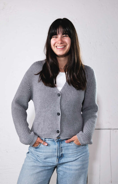 amon 1121901 soft merino warm cardigan