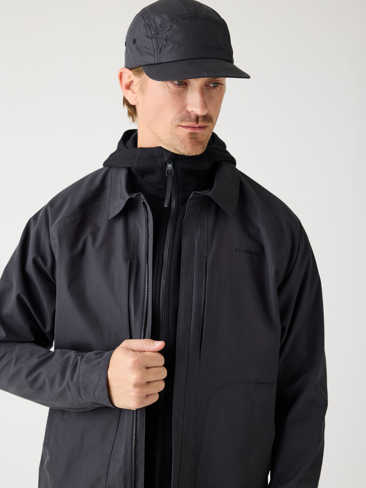 KNOWLEDGE COTTON APPAREL  Vent canvas 200 jacket
