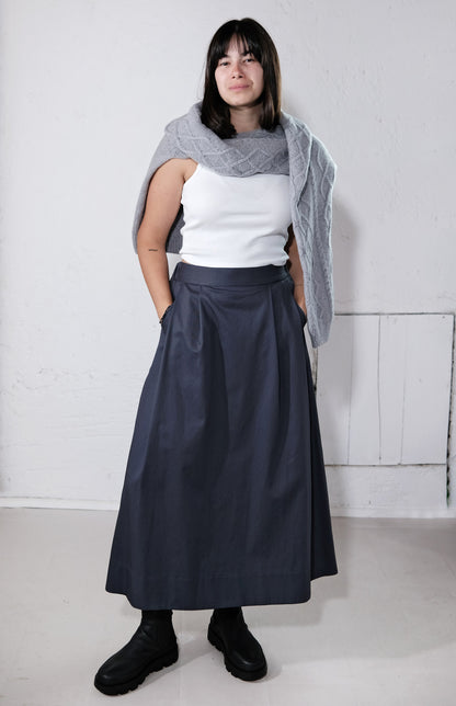 amon 1360600 Luna gabardine skirt