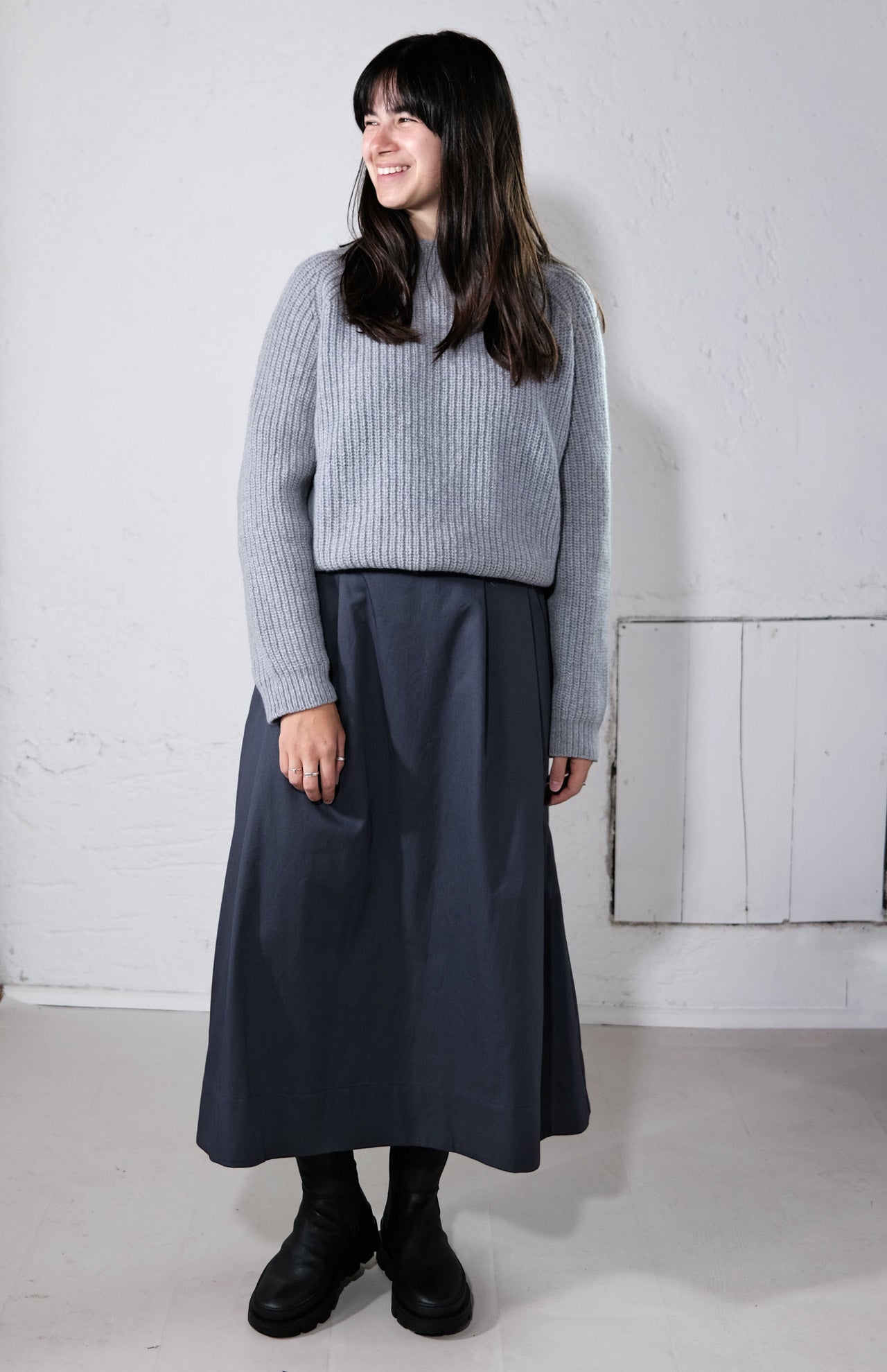 amon 1360600 Luna gabardine skirt