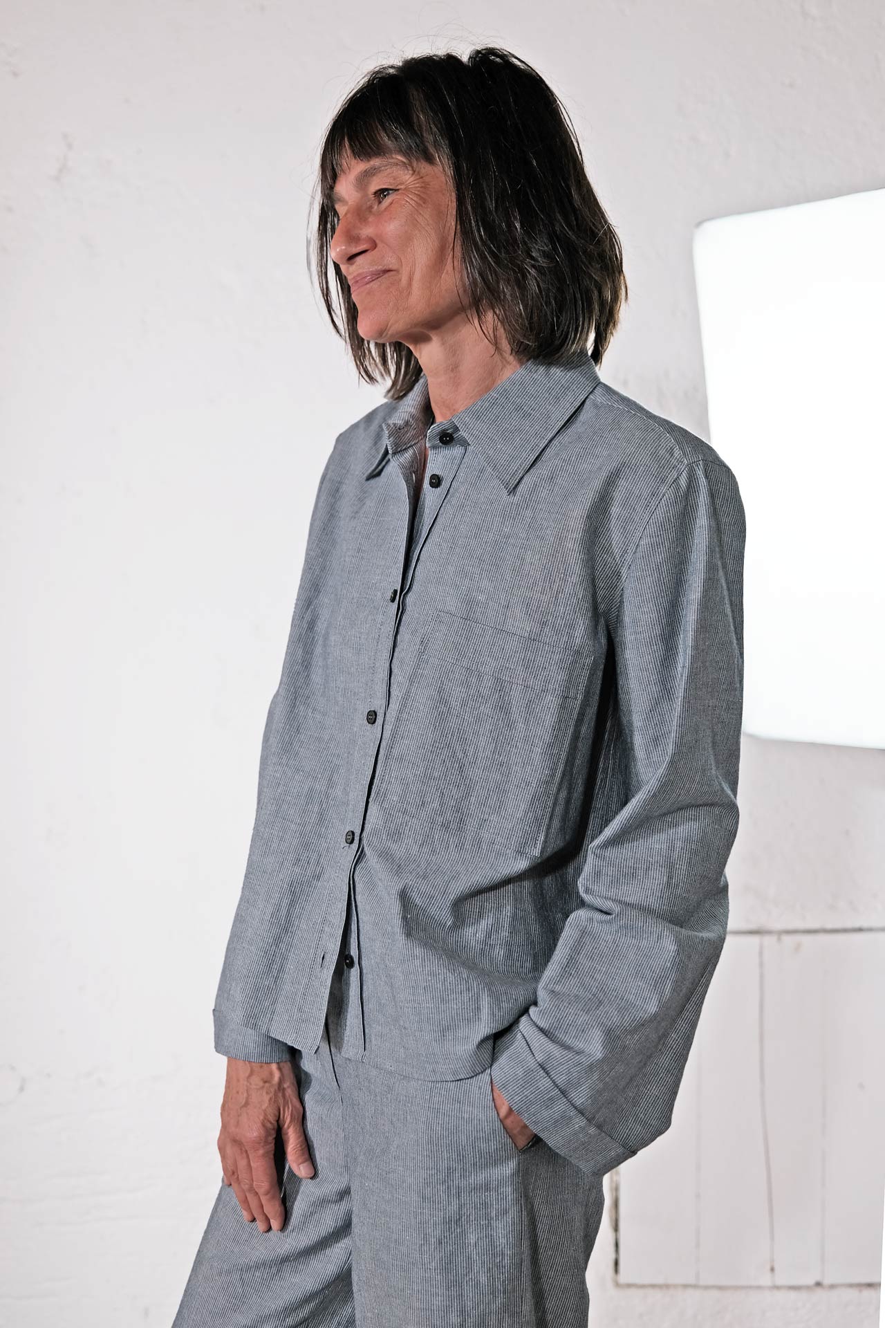 amon 1380800 Dana shirt fine stripe