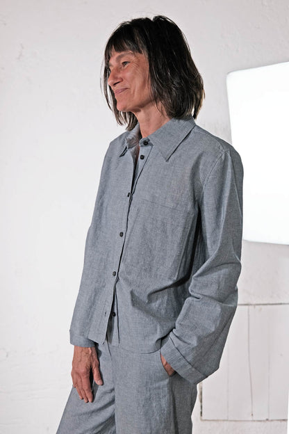 amon 1380800 Dana shirt fine stripe