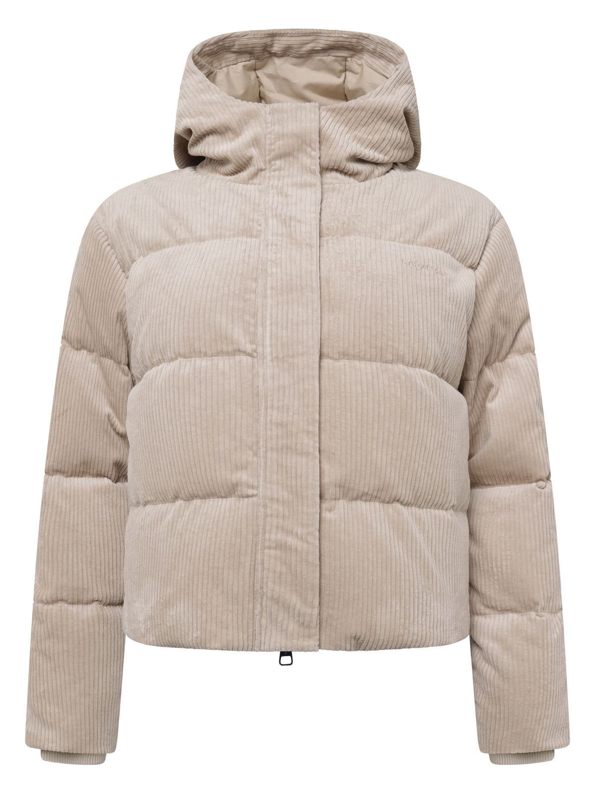 Knowledge Cotton Corduroy puffer jacket women