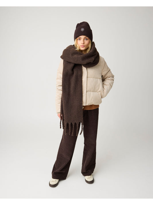 Knowledge Cotton Corduroy puffer jacket women
