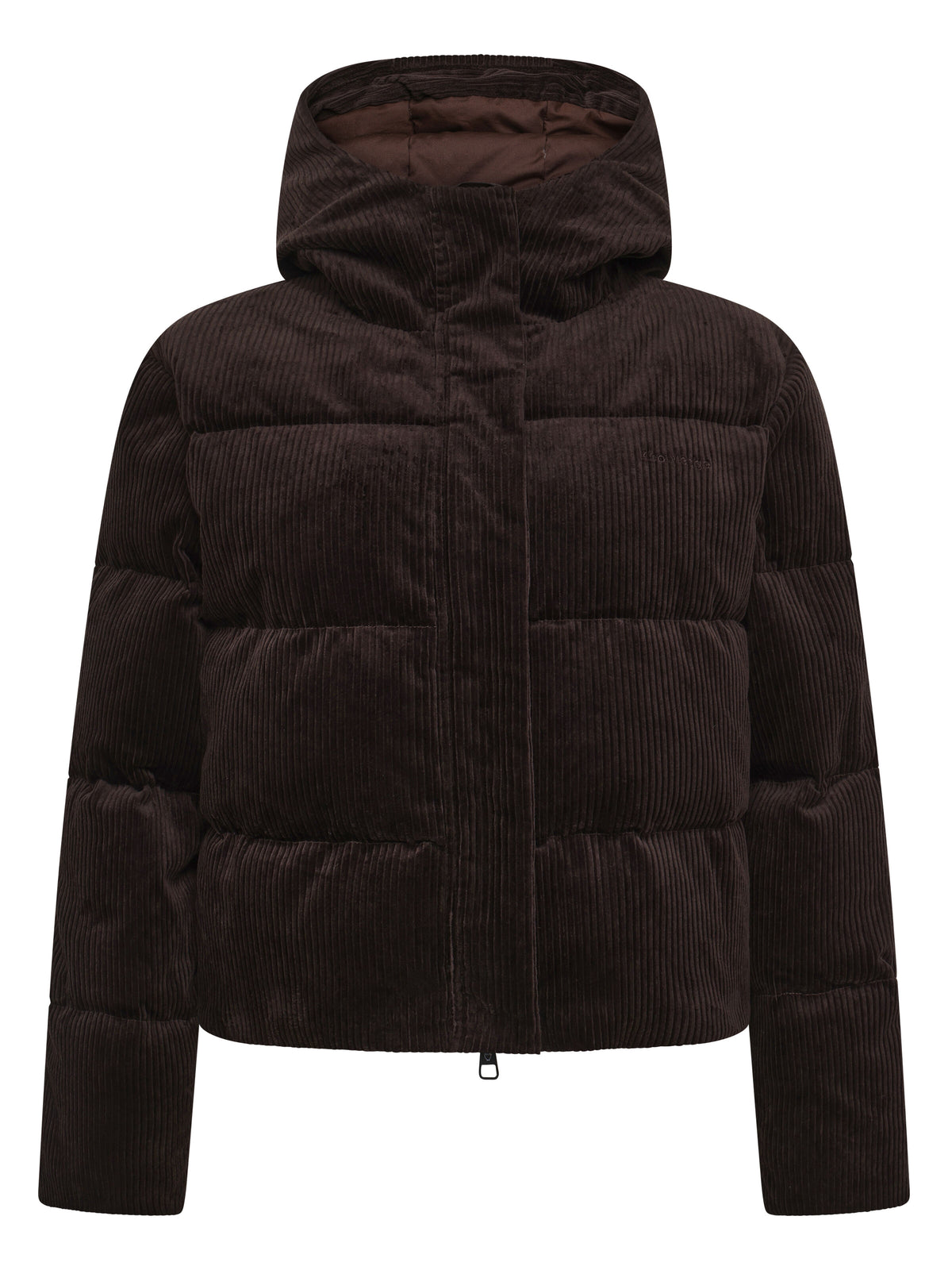 Knowledge Cotton Corduroy puffer jacket women