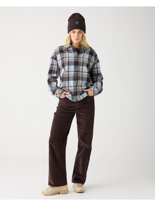 Knowledge Cotton Bora wide corduroy pants women
