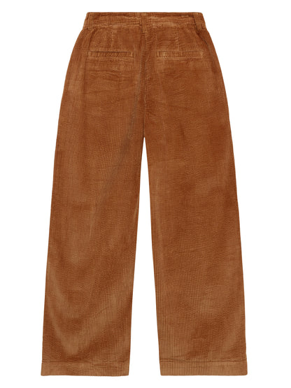 Knowledge Cotton Bora wide corduroy pants women
