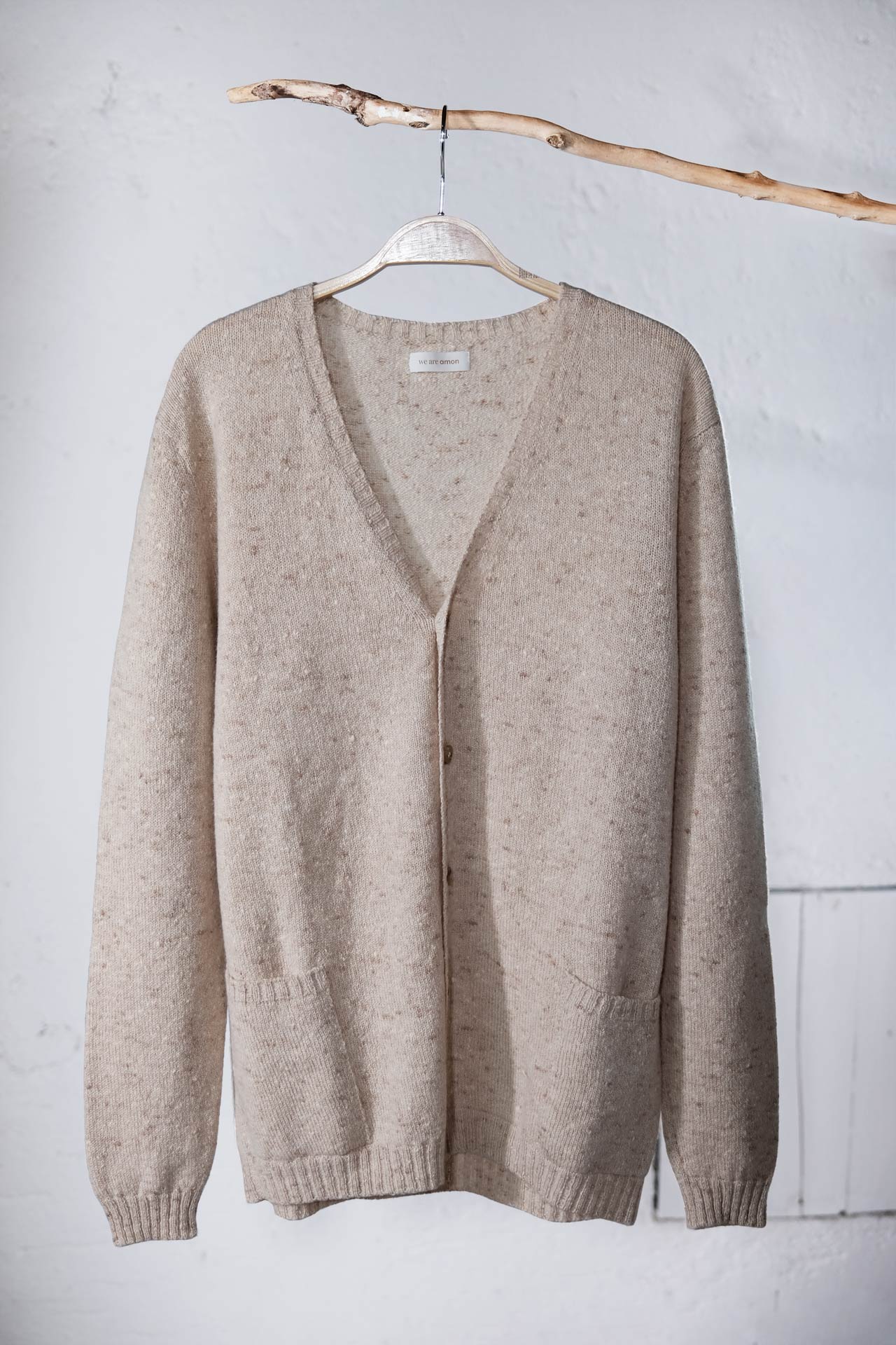 amon 2121400 men tweed cardigan