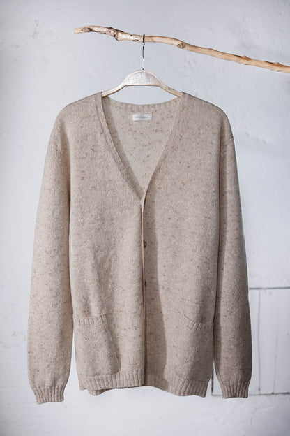 amon 2121400 men tweed cardigan