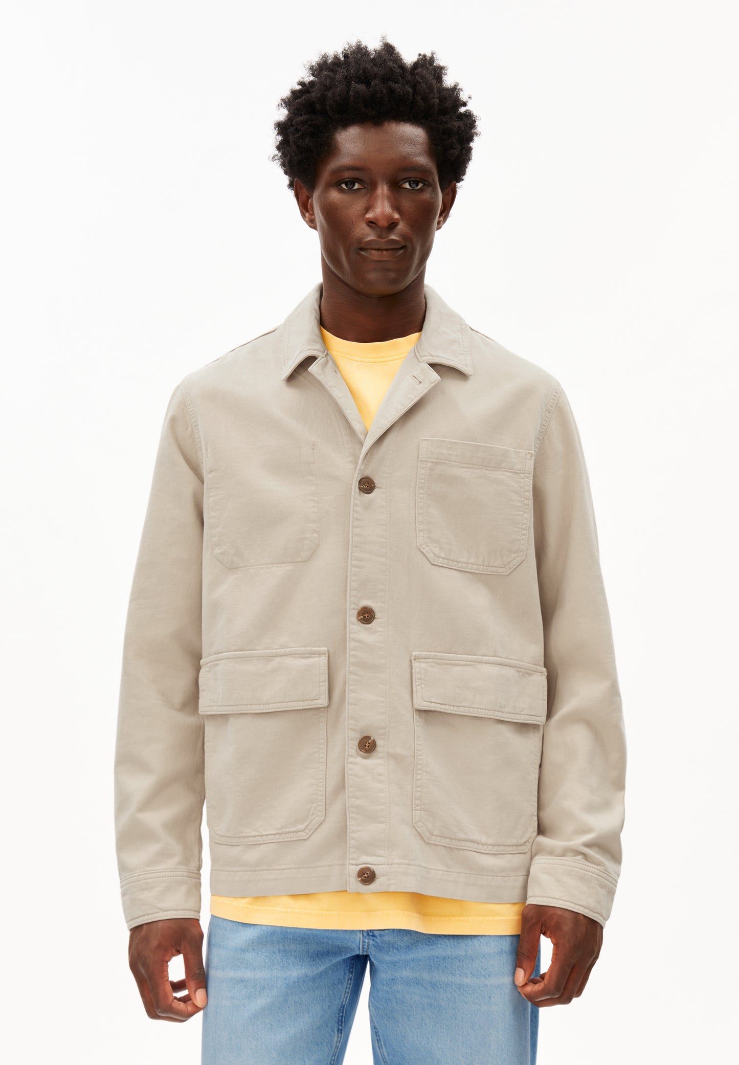 ARMEDANGELS COTTON LINEN JACKET Jacken/Outerwear Overshirt