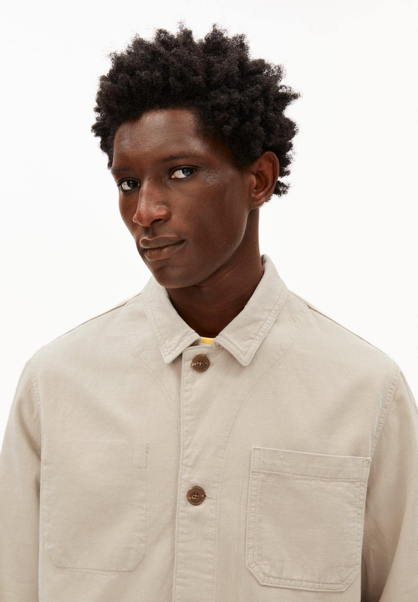 ARMEDANGELS COTTON LINEN JACKET Jacken/Outerwear Overshirt