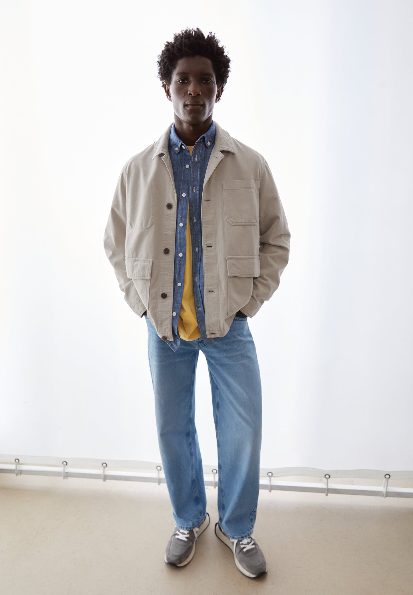 ARMEDANGELS COTTON LINEN JACKET Jacken/Outerwear Overshirt