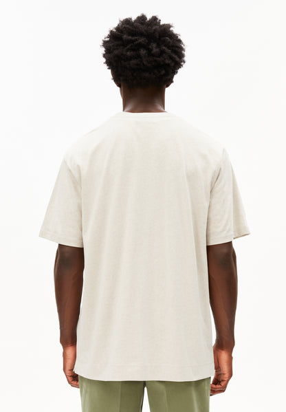 AA MAARKOS LINEN BLEND T-SHIRT Jersey Shirts T-Shirt