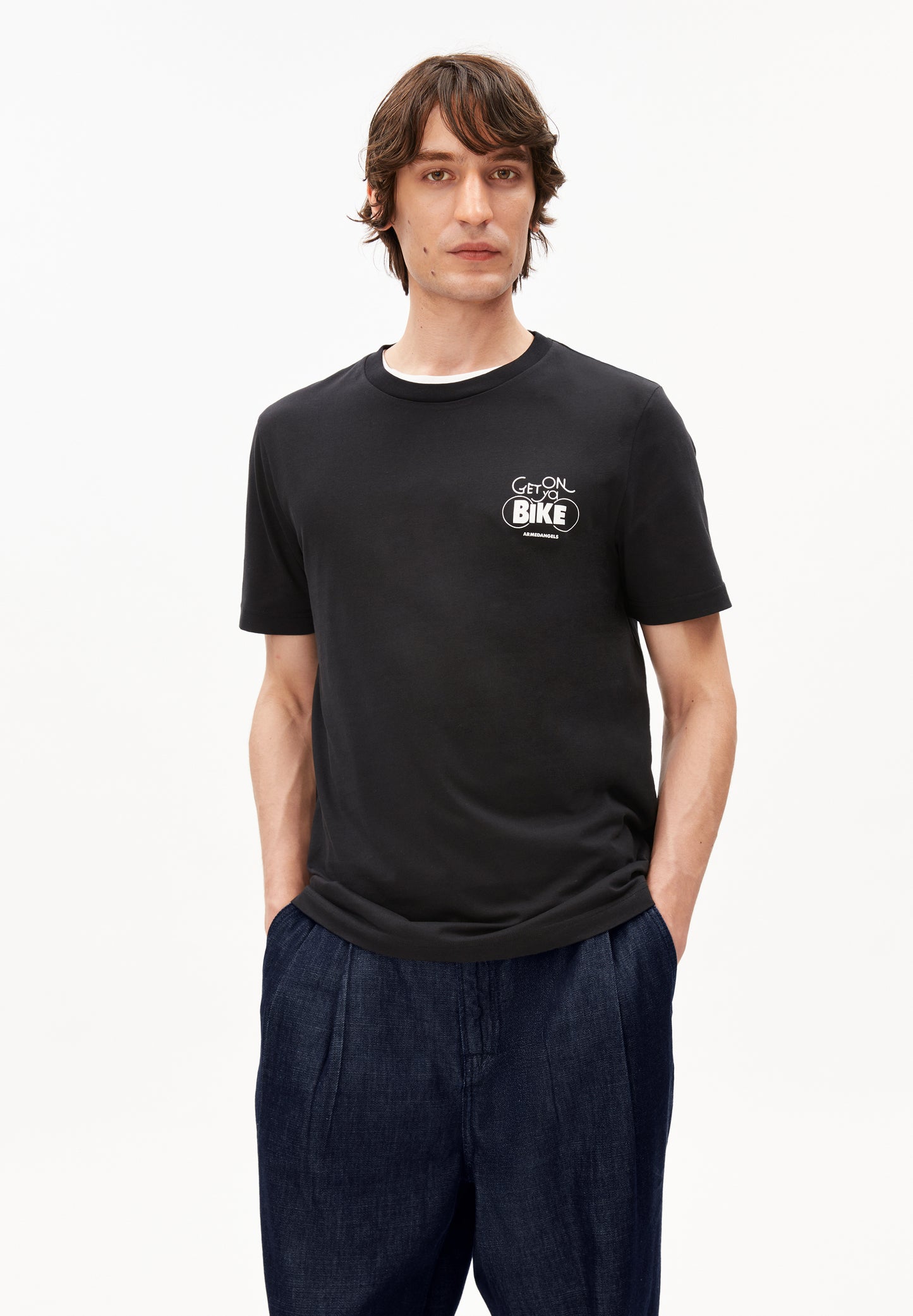 Armedangels JAAMES BIKE T-SHIRT Jersey Shirts T-Shirt