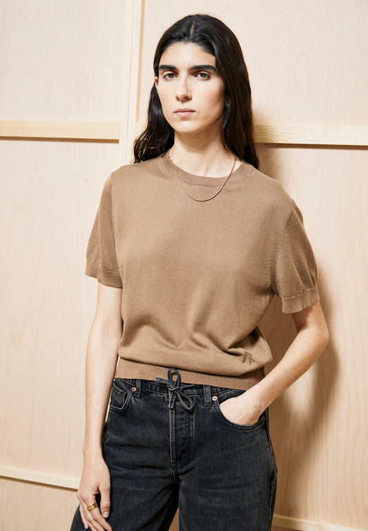 ARMEDANGELS WOMEN FINE S SL KNIT SWEATER Strick T-Shirt
