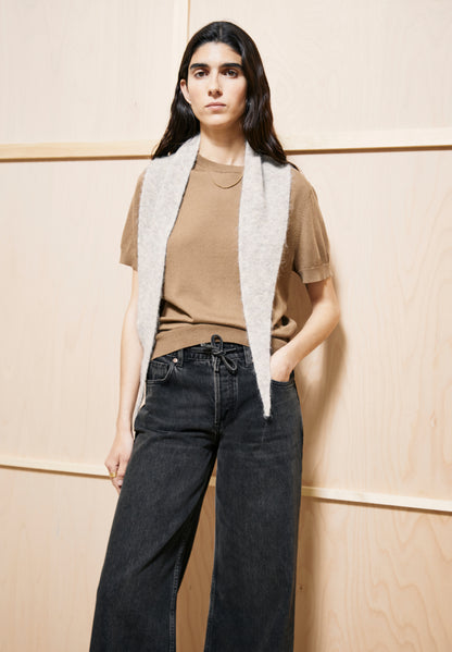 ARMEDANGELS WOMEN FINE S SL KNIT SWEATER Strick T-Shirt