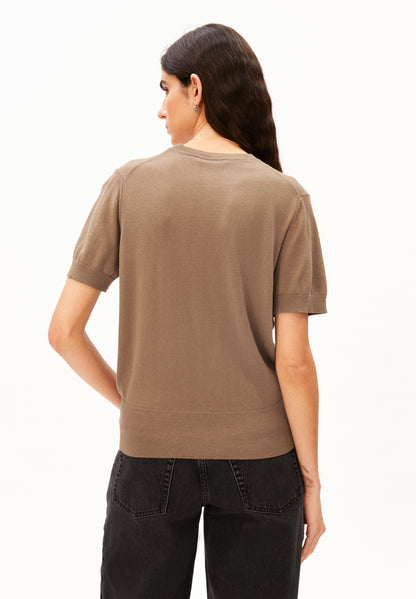 ARMEDANGELS WOMEN FINE S SL KNIT SWEATER Strick T-Shirt